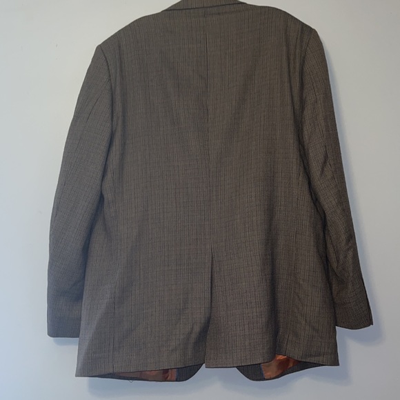 Alan Flusser 100% Lambswool Men’s 46L Sport Coat  Jacket Blazer - Picture 2 of 11